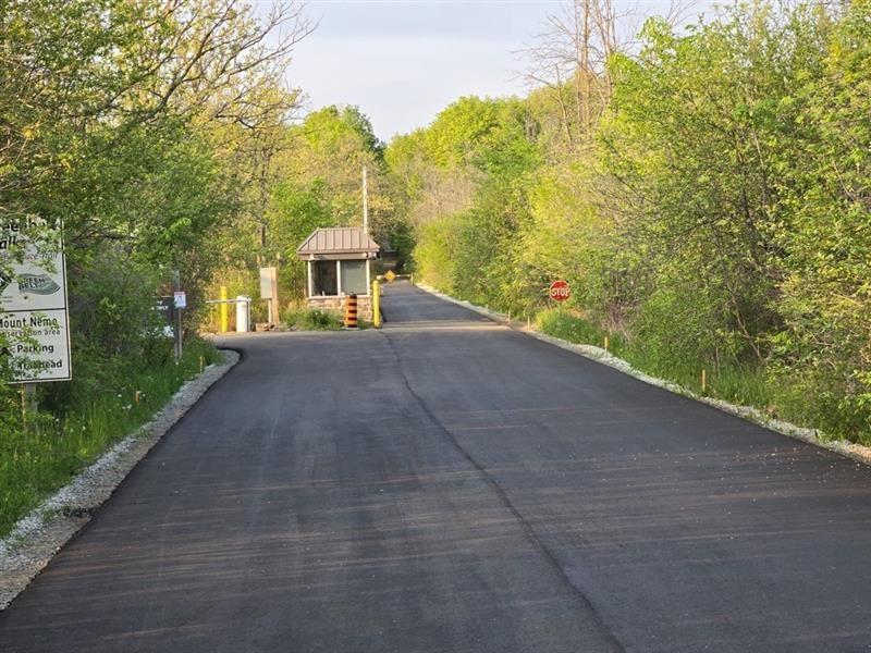 Mount Nemo Conservation Area Road Resurfacing and Parking Lot Tree Construction