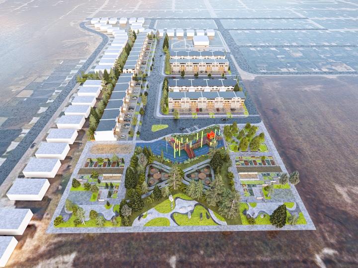 Planning and Development of Townhouses - Competition